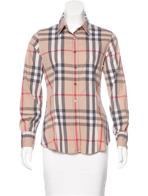 burberry button up meme|Women's Burberry Button Up Tops .